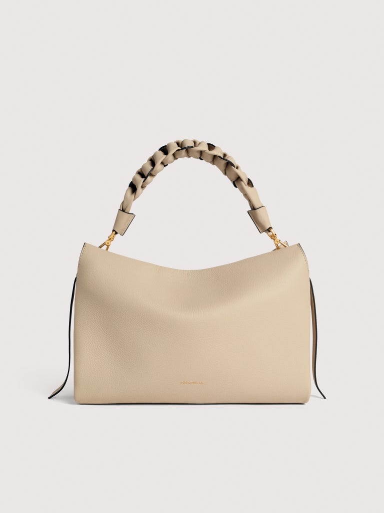 Coccinelle Boheme Medium - Sandshell / Seagrass Coccinelle Boheme Medium - Sandshell / Seagrass